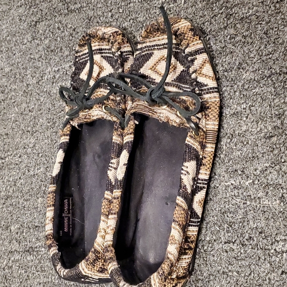 Minnetonka Baja Moccasins Size 7 - Picture 4 of 7